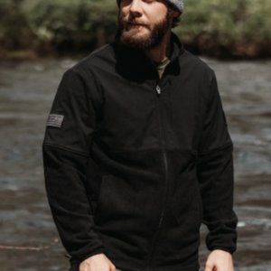 Grunt Style Men's Hybrid Fleece Full-Zip Jacket - size XL NWT